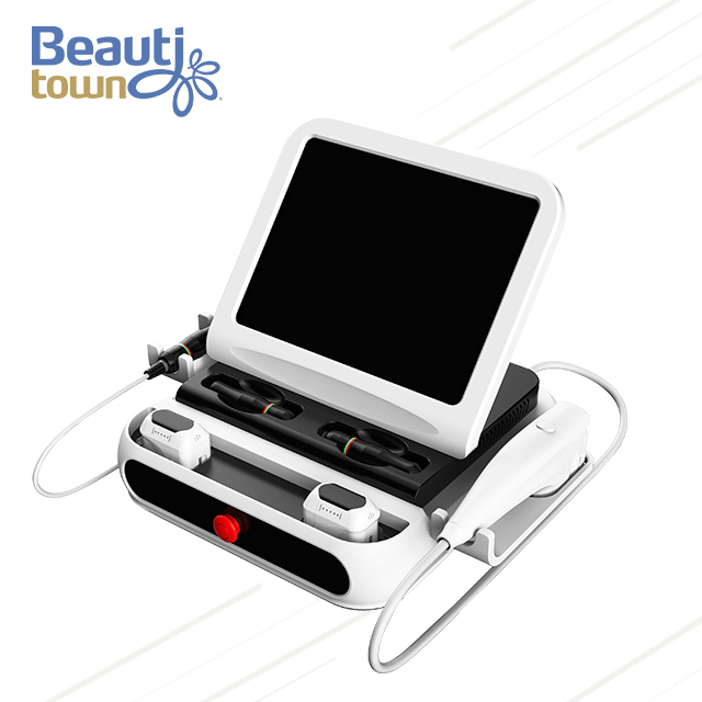 Portable Hifu Face Lift Machine Vmax Smas Hifu Ultrasound Whole Body Use Body Slimming Equipment