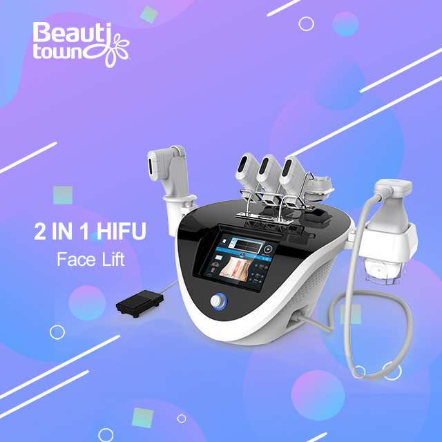Face Lifting Anti Wrinkle Skin Tighten Hifu Machine Wrinkles Removal for Sale