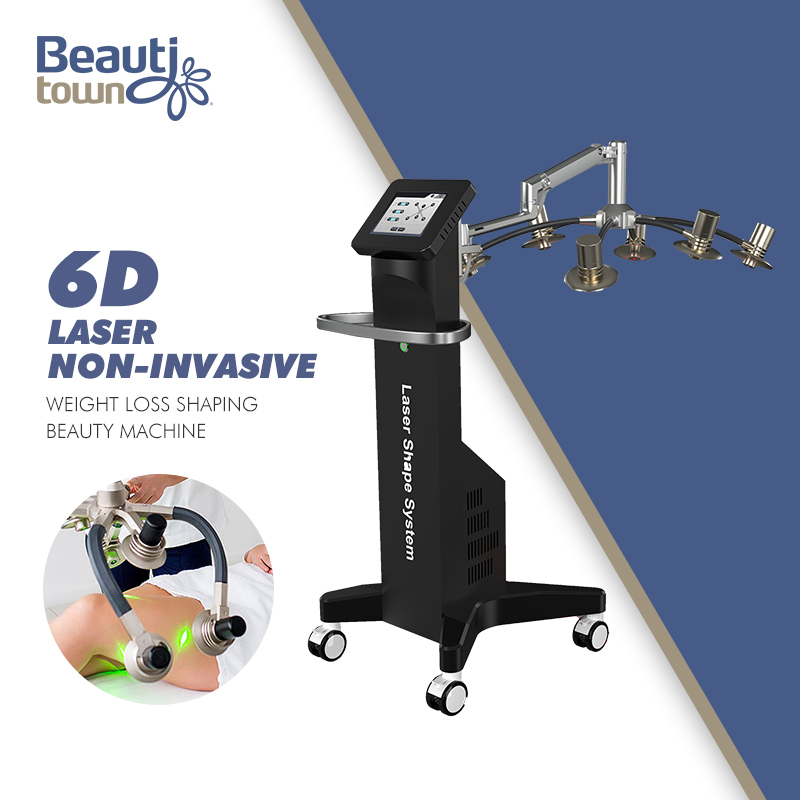 532nm Non-Invasive 6D Lipolaser Shape Slimming Machine LED Lipolysis Fat Removal Weight Lose Lose Fat Burn Fat