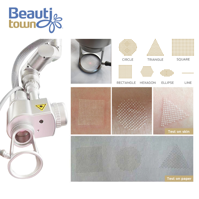 Newest Beauty Fractional Co2 Laser Radio Frequency Rf Skin Resurfacing Skin Equipment Vaginal Tightening Machine